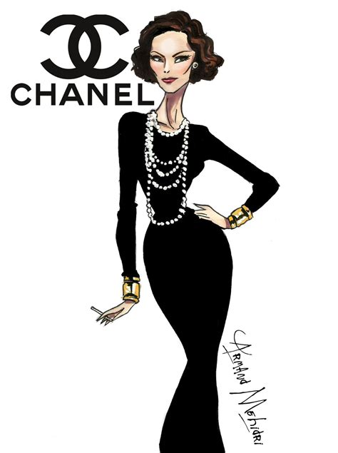 croquis mode chanel|Drawing Chanel .